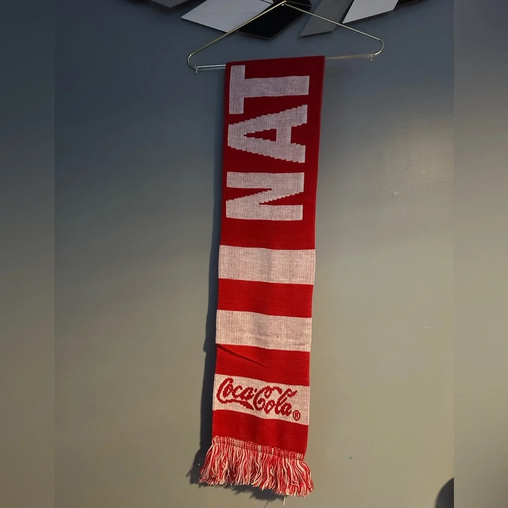 Washington Nationals Red/White Coca Cola Fan Scarf